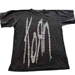 Vintage 90s KoRn Concert T-Shirt - Authentic, Rare